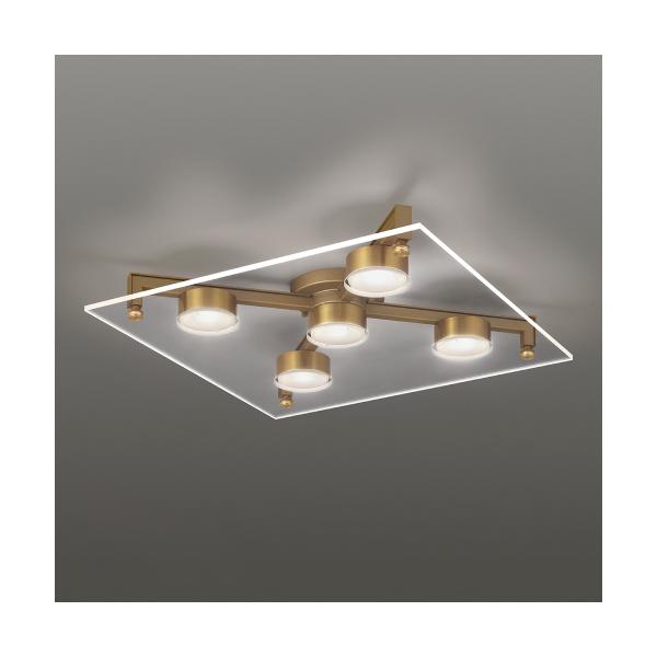 yamagiwa（ヤマギワ） シーリング照明 P-FLAT 500mm ブラス（専用