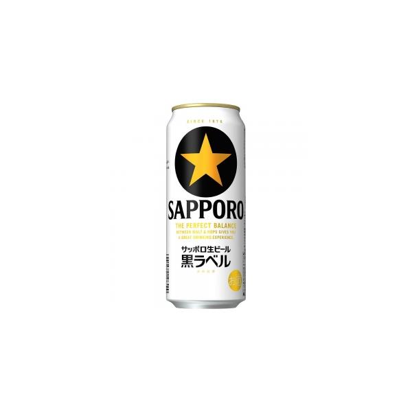 サッポロ 黒ラベル 生ビール 500ml 6本パック×4【5,000円以上送料無料