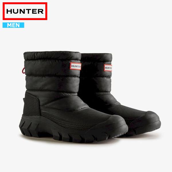 HUNTER（ハンター） スノーブーツ メンズ 長靴 雨 雪 靴 冬 あったか