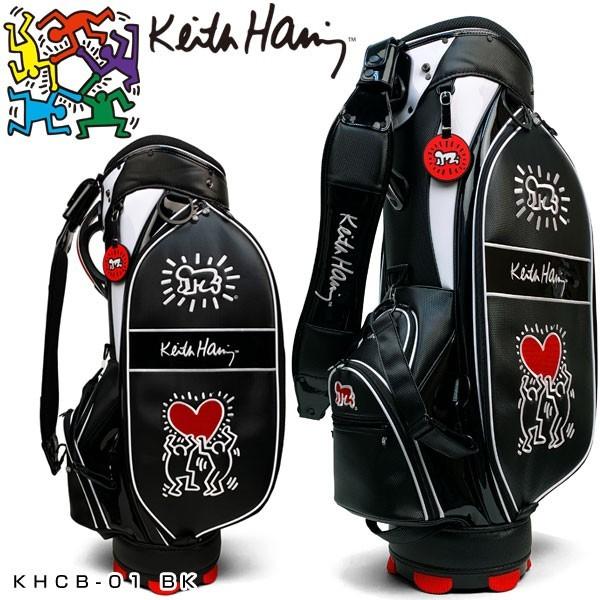 キースヘリング ゴルフ キャディバッグ Hexagon Figs KHCB-01 Keith
