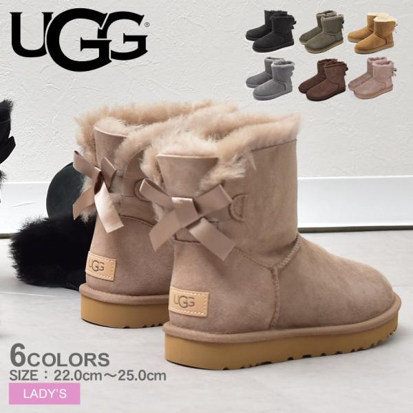 UGG（アグ） ムートンブーツ レディース ミニ ベイリーボウ II UGG