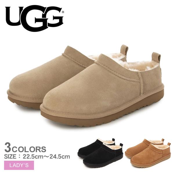 UGG（アグ） スリッポン レディース クラシック マイクロ UGG 1174410K