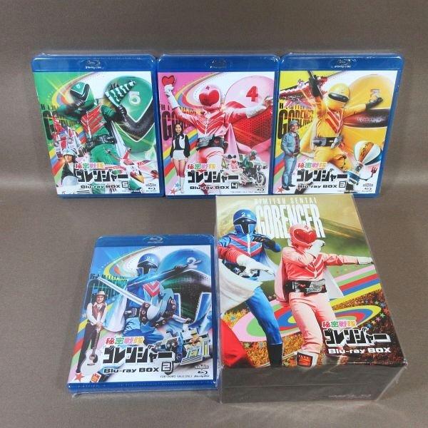 KA673○「秘密戦隊ゴレンジャー Blu-ray BOX 1〜5」全5巻セット 初回