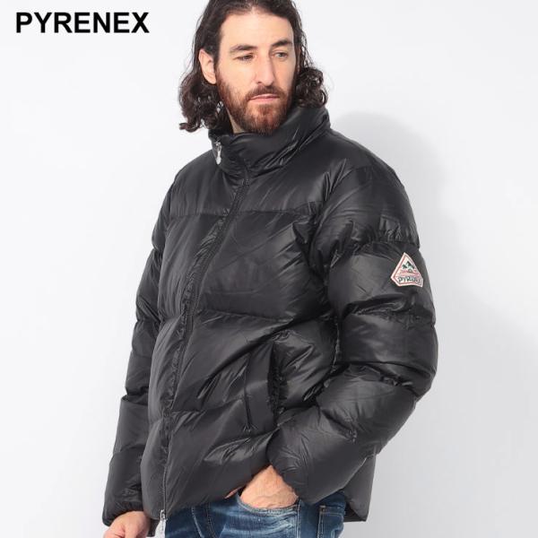 Pyrenex（ピレネックス） ダウンジャケット メンズ 軽量ナイロン ロゴ