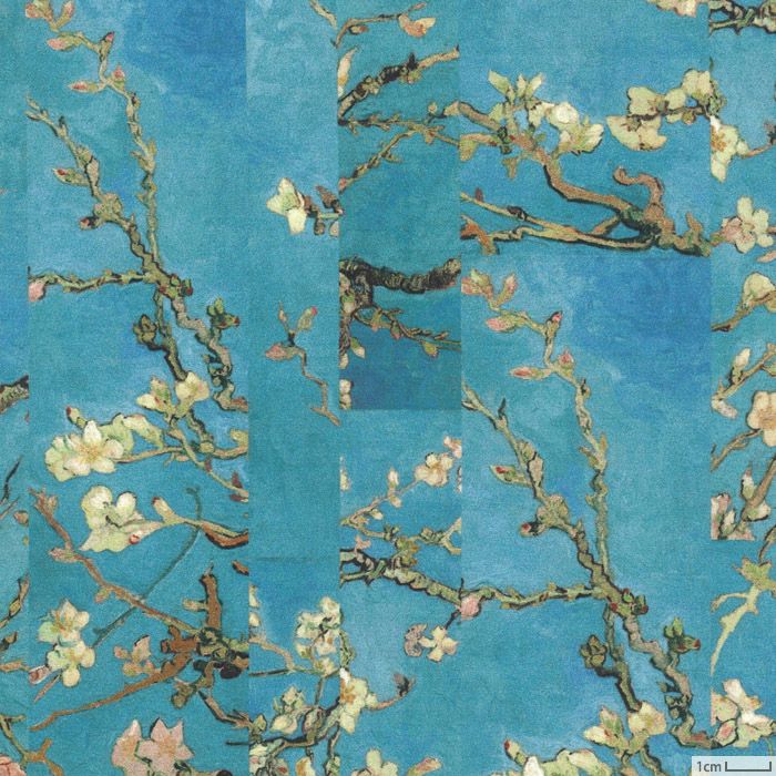 3/10予約】クロスステッチフレーム＜ゴッホの花咲くアーモンドの木の枝