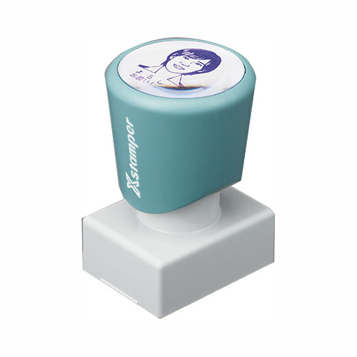 似顔絵印 カタログ用(顔+氏名)|XPS-2030|商品カタログ|シヤチハタ株式会社