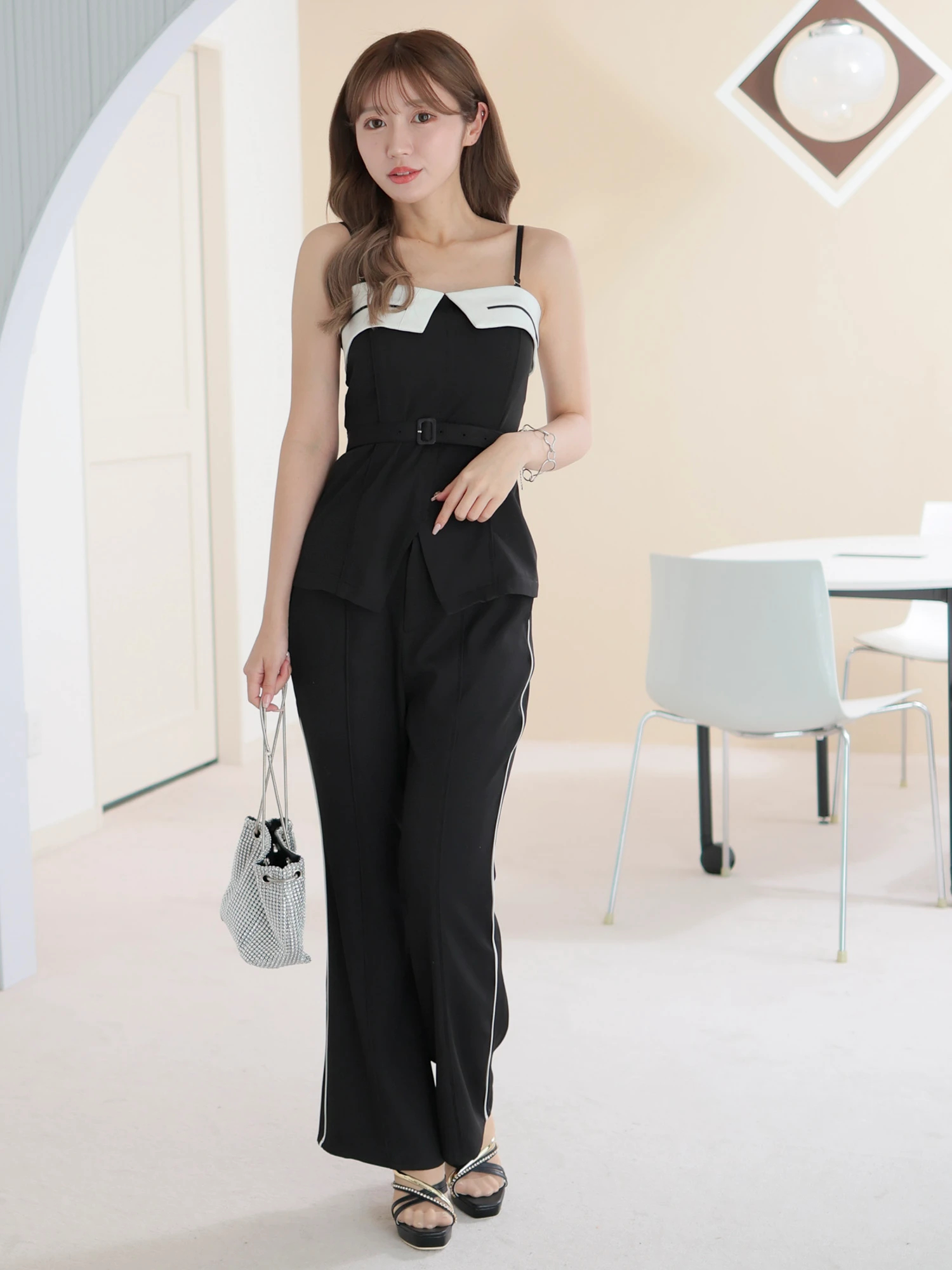 LIP SERVICE（リップサービス）｜ バイカラービスチェセットアップ