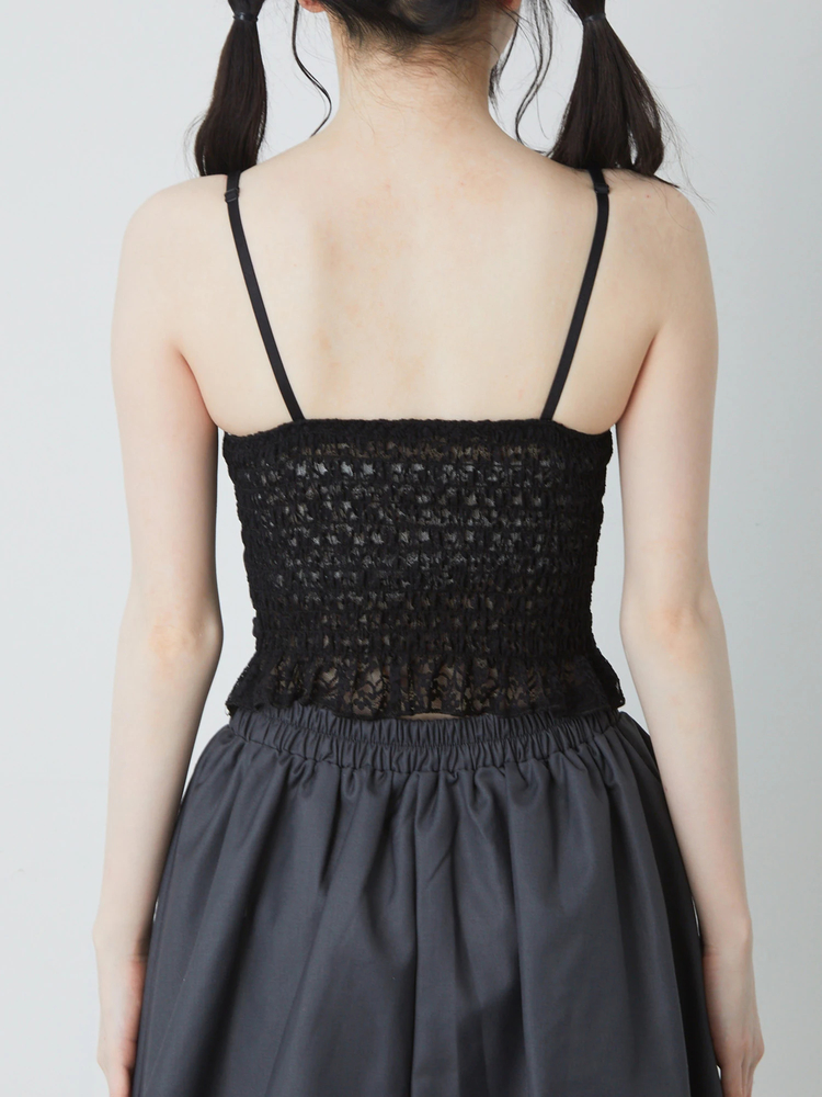 バレエコアレースインナー - Ank Rouge(アンクルージュ)のキャミソール