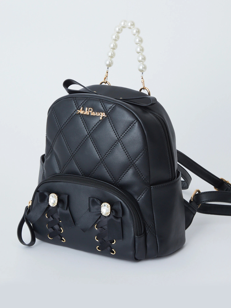 スピンドルキルティングリュック - Ank Rouge(アンクルージュ)の