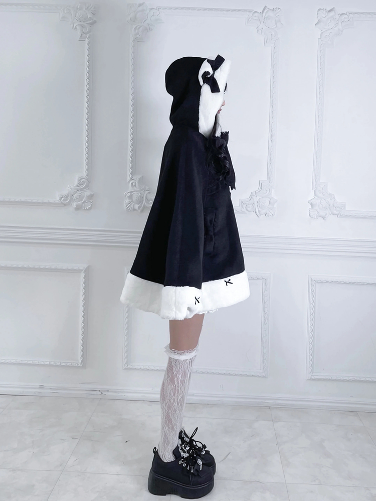 ネコちゃんポンチョコート - Ank Rouge(アンクルージュ)のコート