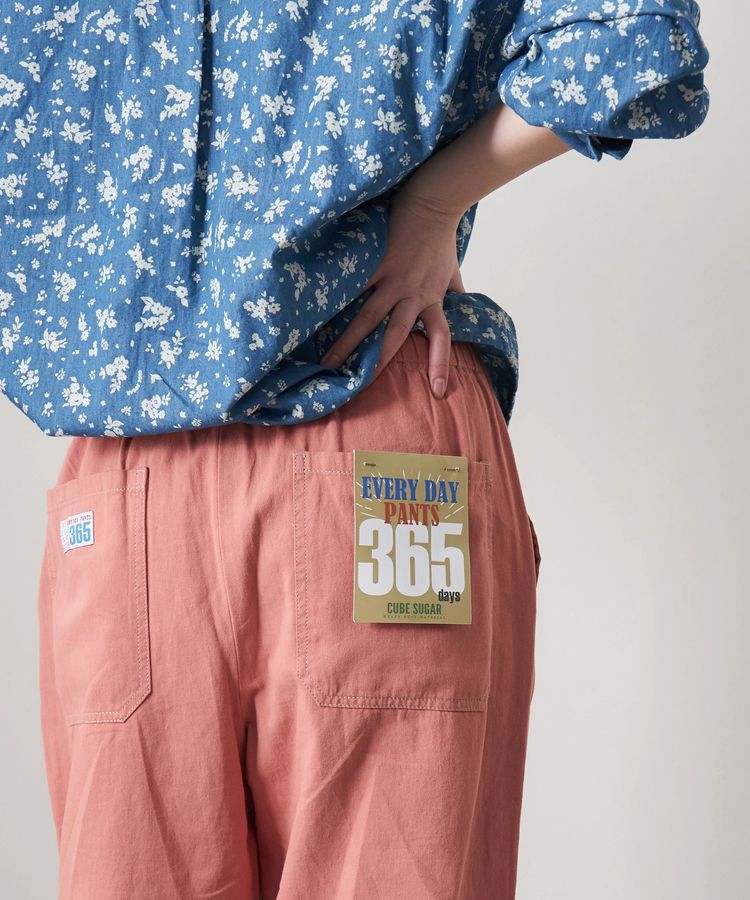 春新作】コットン ツイル エブリデイパンツ｜ファッション通販サイトの