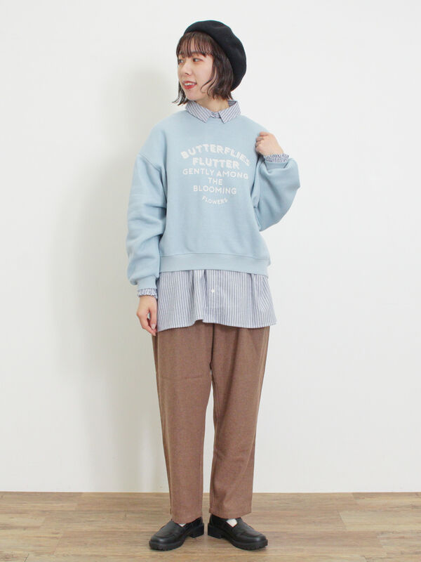 セール】 柄アソートプリントスウェット（グレー/ピンク/ミント