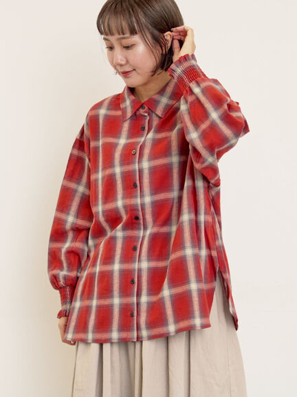 セール】シャツ・ブラウス(レッド/赤系)｜レディースファッション通販