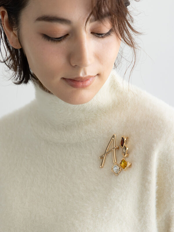 ビジューブローチセット（ゴールド/アクセサリー/その他アクセサリー