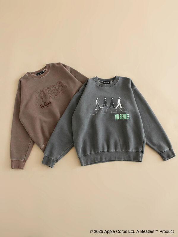 セール】 【GOOD ROCK SPEED】THE BEATLESスウェット（ブラウン