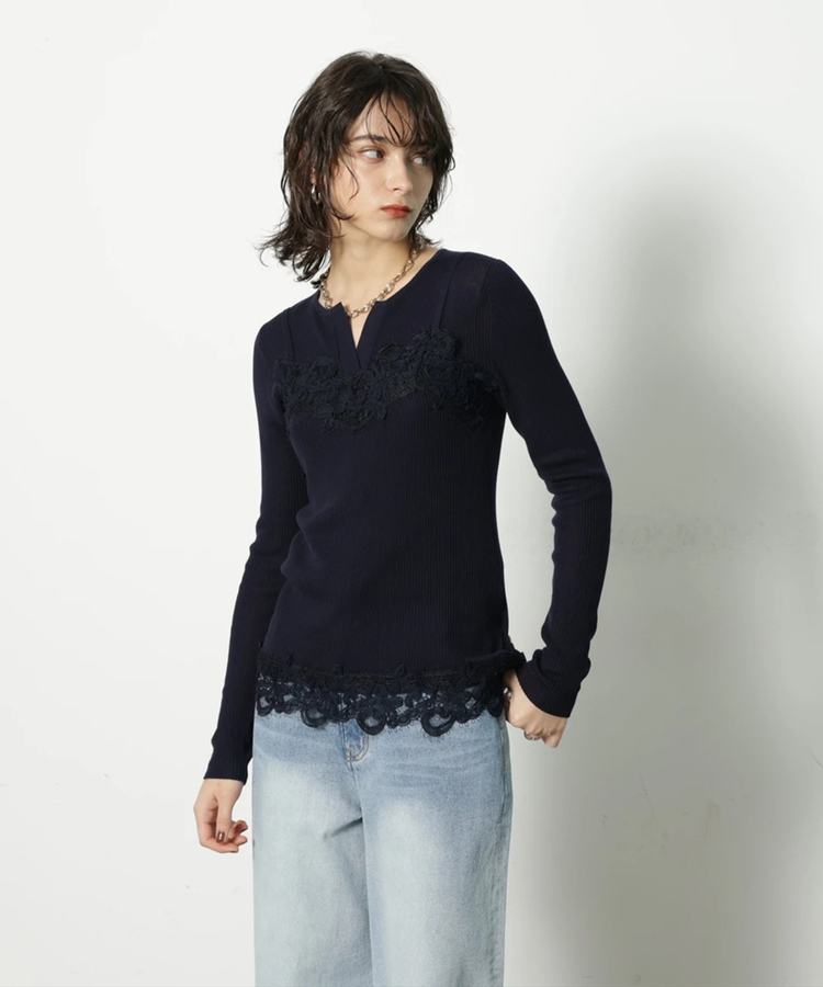 レースキャミ付きアンサンブル | アンサンブル | CADUNE（カデュネ