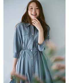 ルミネ限定》衿付2wayレーストリムニットワンピース | ワンピース