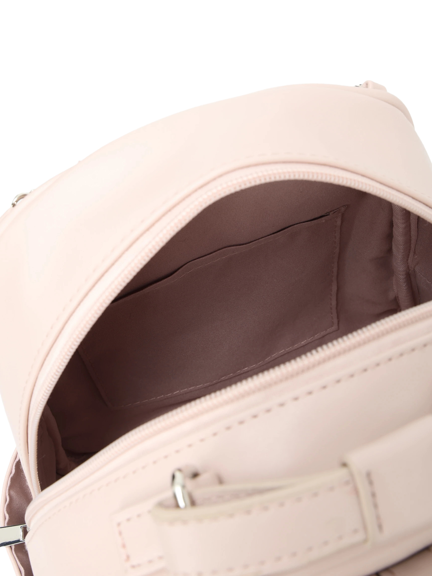 チェーン付きキルティングリュック（リュック｜黒・アイボリー・ピンク