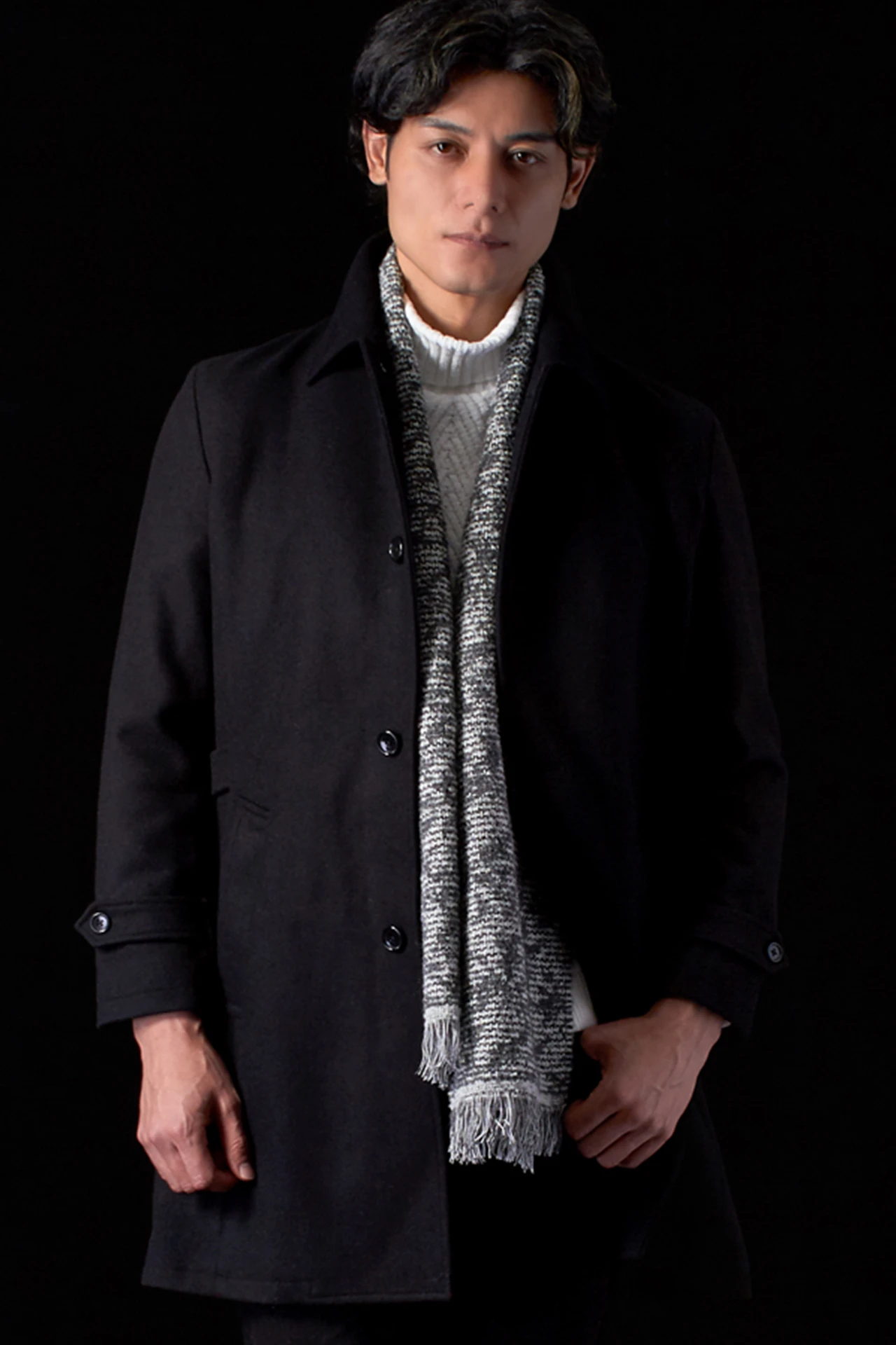 ZERO by TORNADO MART∴メルトンステンカラーコート / TORNADO MART