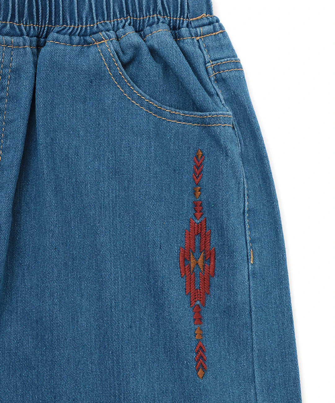 デニムバギーパンツ / パンツ | エスニックファッション＆雑貨の