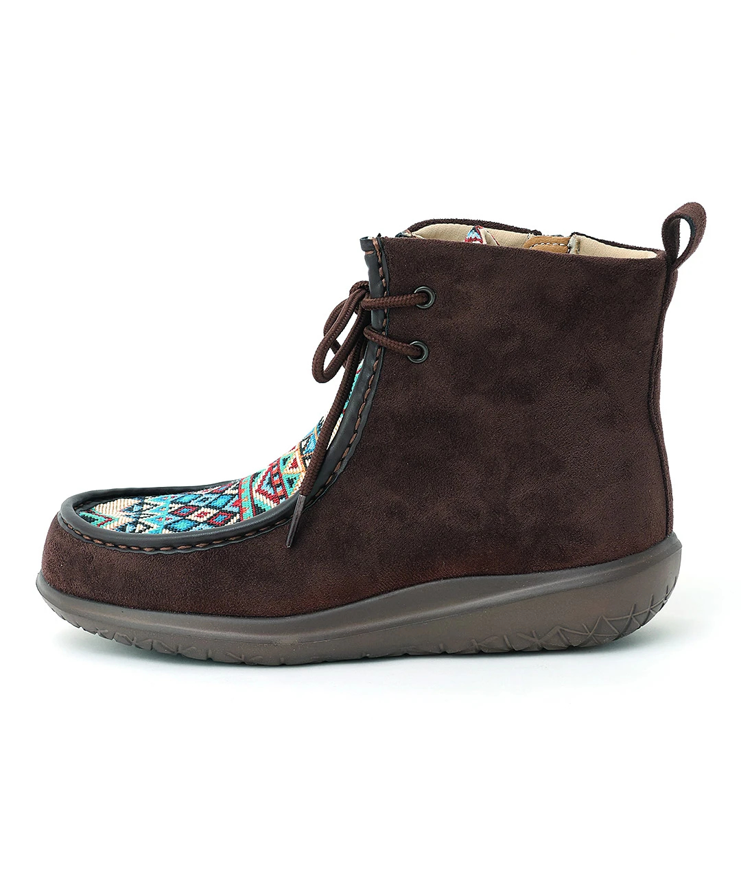 キカファブリックモカシンブーツ 【3月2日(月)15時までの限定価格