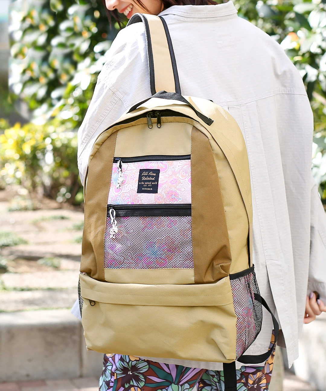 メッシュポケットリュック 【3月2日(月)15時までの限定価格