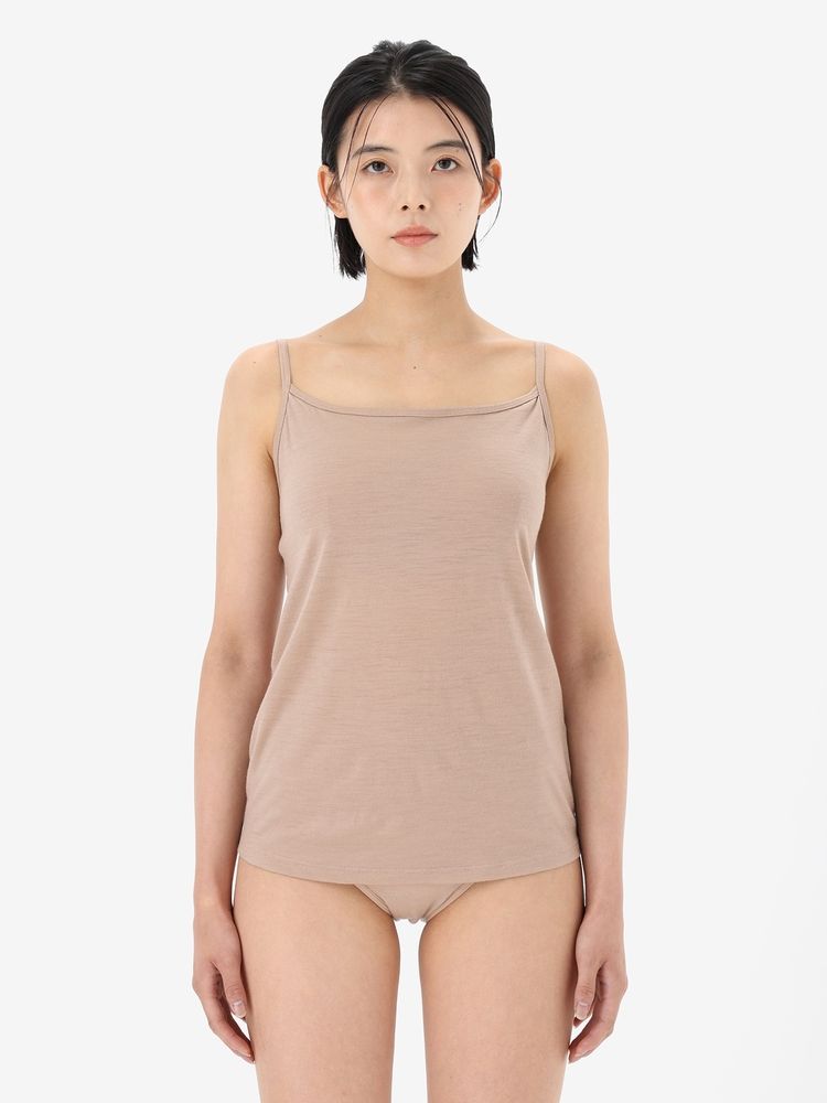 公式】メリノ 150 サイレン ブラキャミ（レディース）｜アイス