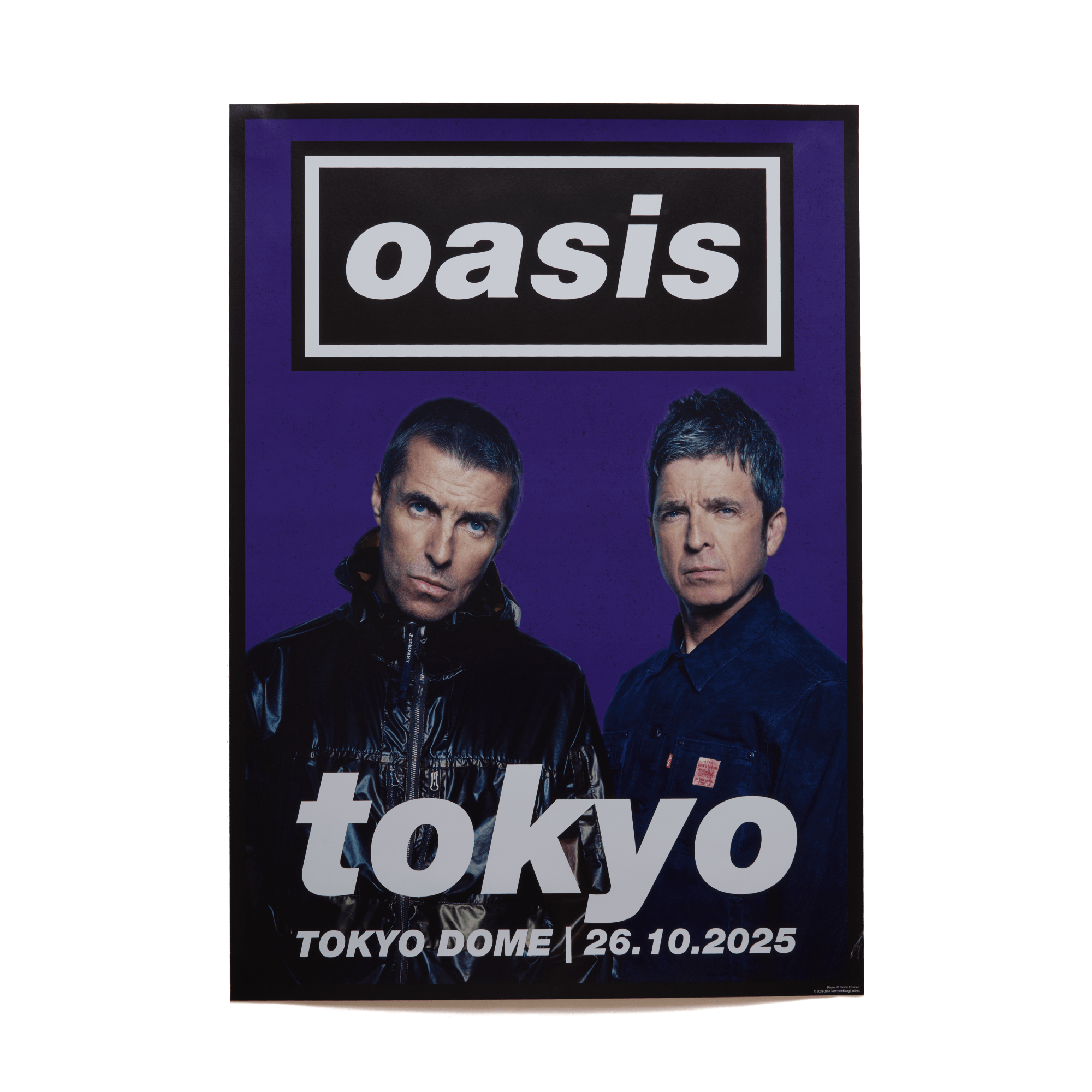 ポスター Tokyo City (1025 / 1026) | Oasis Live '25 JAPAN Official