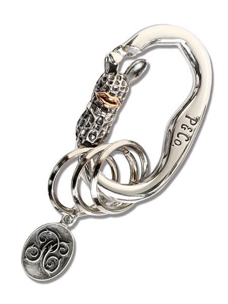 ピーナッツカンパニー PEANUTS&CO. | Peanuts Carabiner (Silver