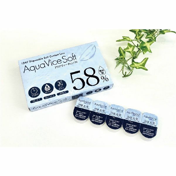 アクアヴィーチェソフト(AquaViceSoft 1Day)/クリアコンタクトレンズ