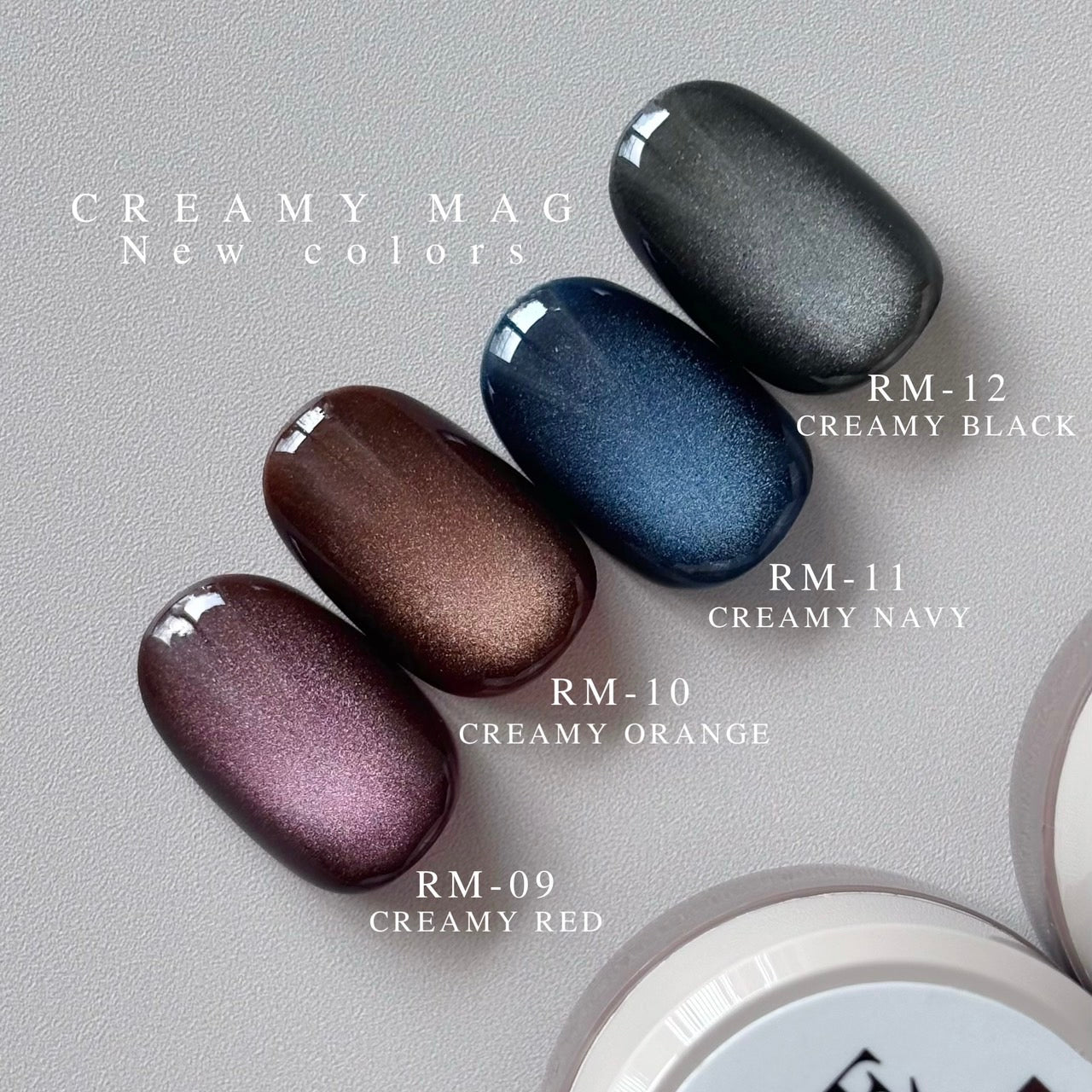 QUE】CREAMY MAG(RM series)全12色 – J.O.ONLINE