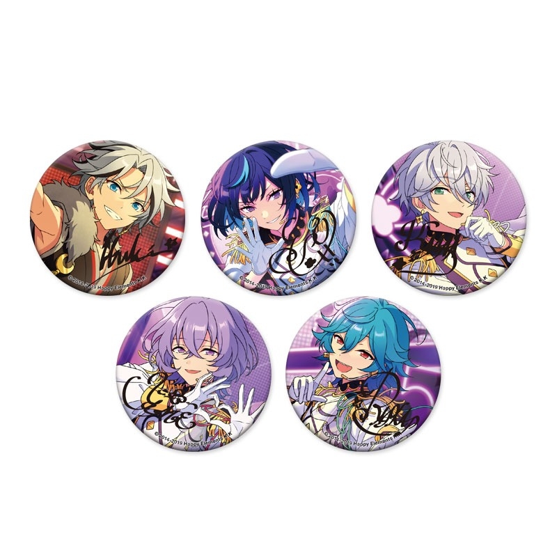 あんさんぶるスターズ！！ ポートレートサイン 缶バッジD | j-hobby
