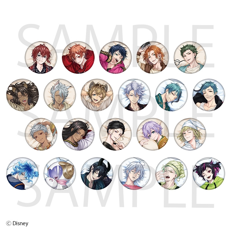 ディズニー ツイステッドワンダーランド 缶バッジコレクション