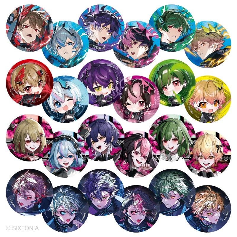 シクフォニ ランダム缶バッジ 第14弾 | j-hobby Collection