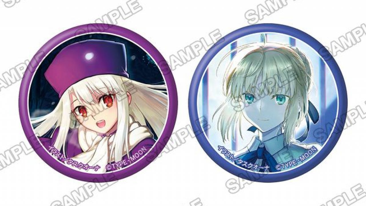 Fate ufotable cafe AJ 缶バッジ セイバー セット Fate ufotable cafe