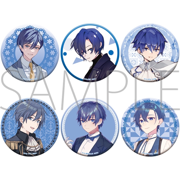 初音ミクシリーズ オーロラ缶バッジセット／KAITO | j-hobby Collection