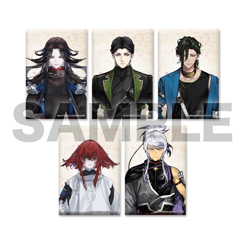 刀剣乱舞ONLINE スクエア缶バッジコレクション（跪坐） 第五弾／特別版