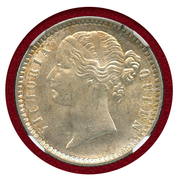 JCC | ジャパンコインキャビネット / 英領インド 1840(B&C) 1/4ルピー