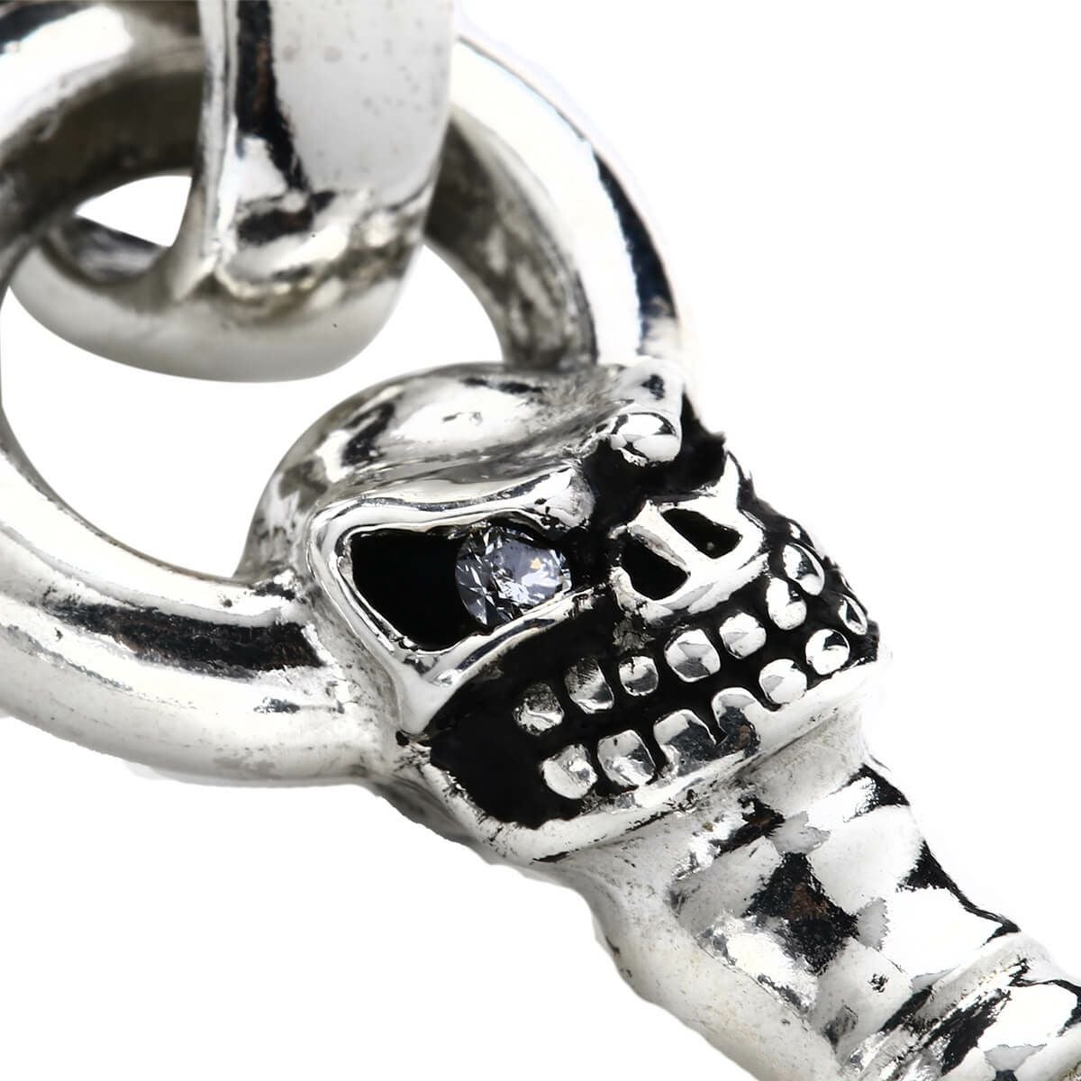 スターリンギア ミニスケルトンキーペンダント w/ダイヤモンド