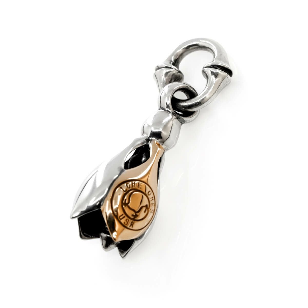 ロンワンズ ティアベルペンダント M w/K18ローズゴールドフュージョン