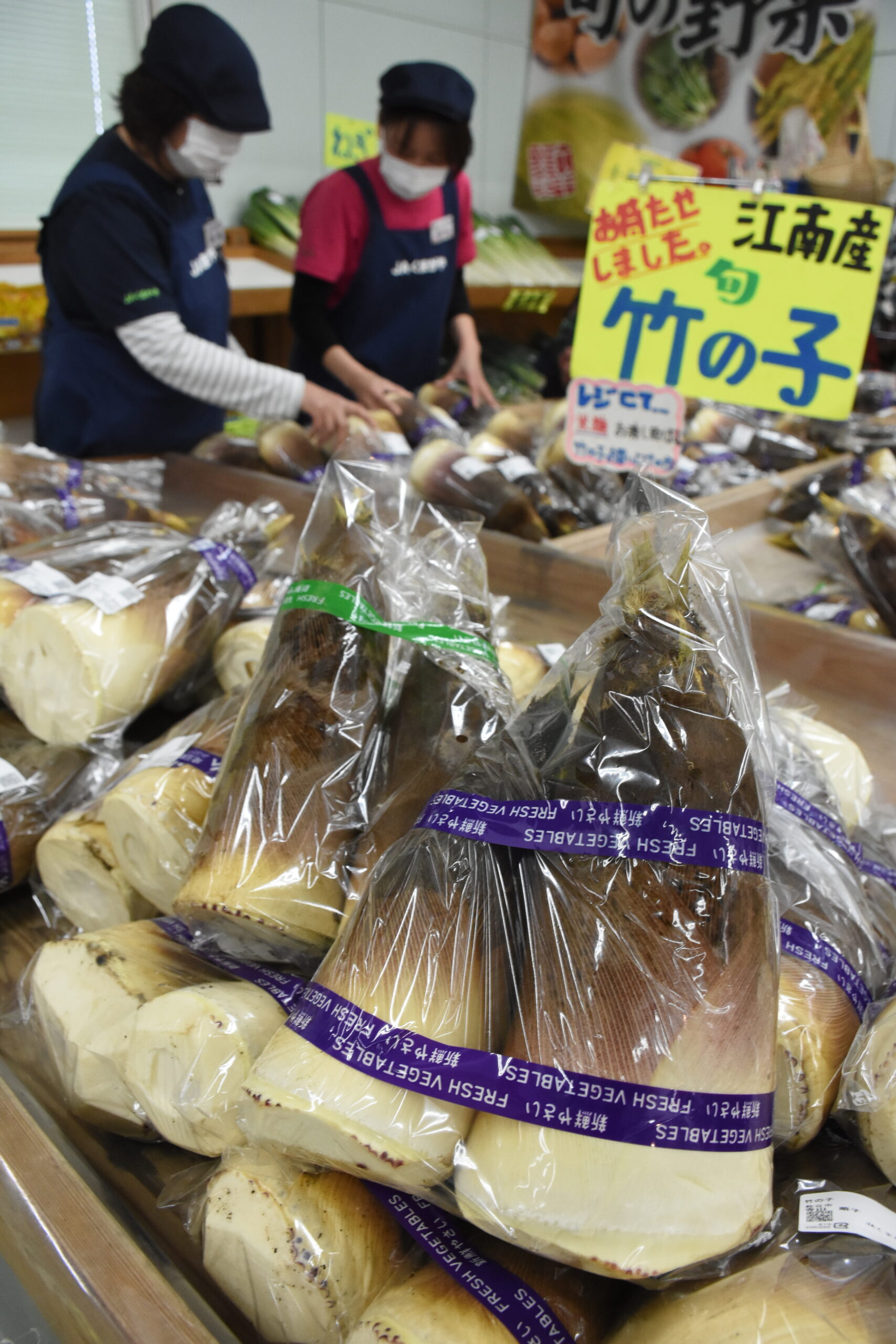 江南産たけのこ出荷最盛期 | JAくまがや