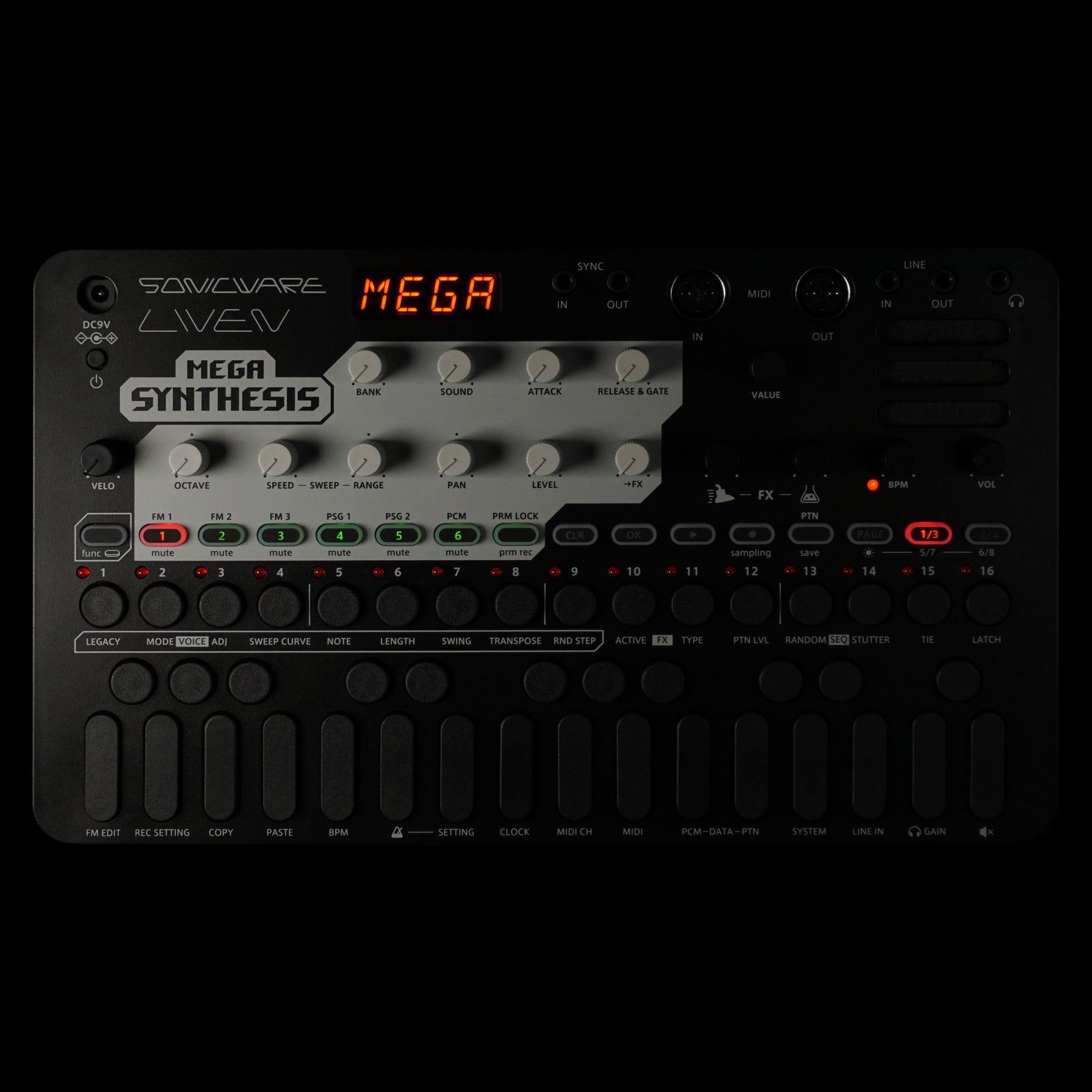 LIVEN MEGA SYNTHESIS – SONICWARE 日本公式