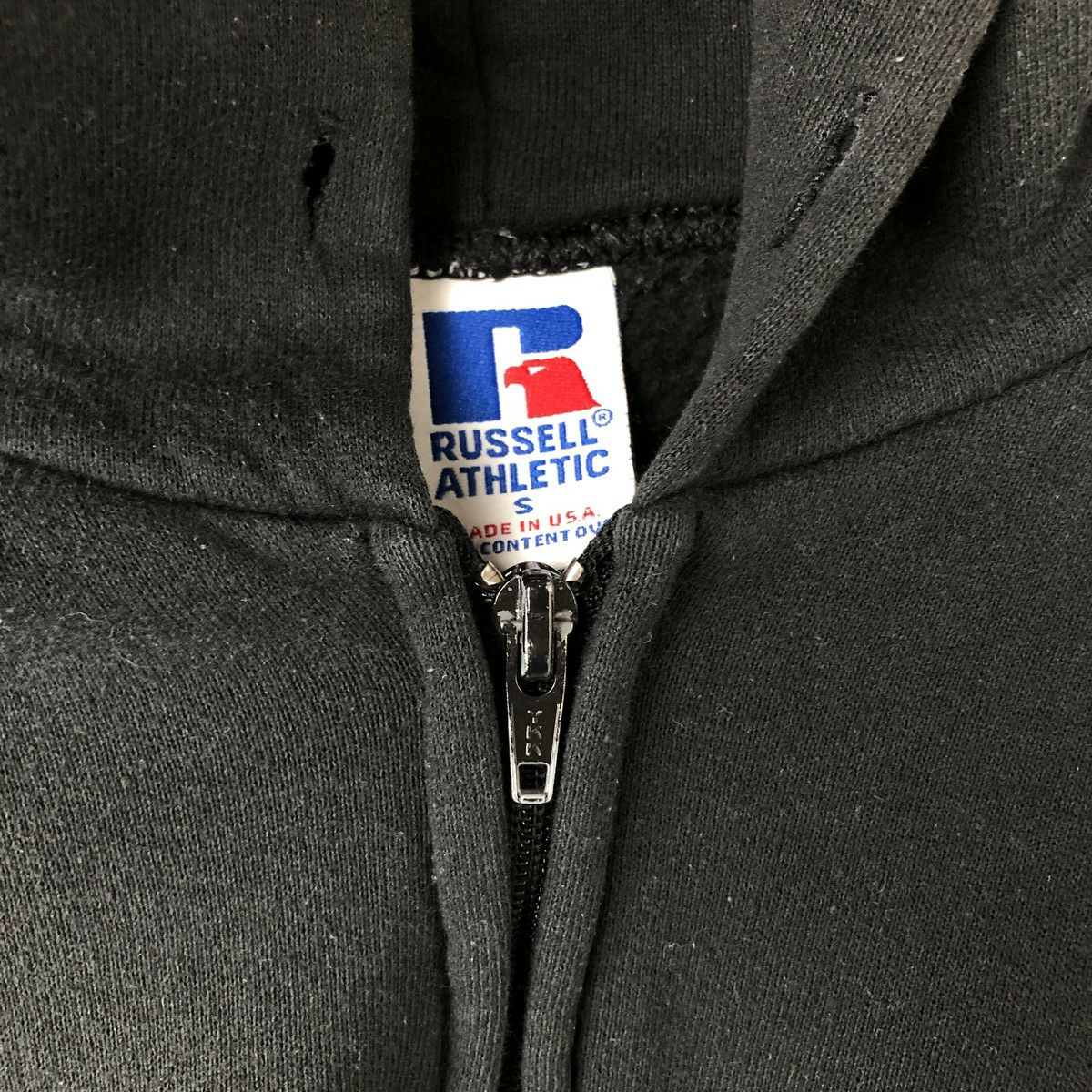 古着 90年代 ラッセル Russell スウェットフルジップパーカー USA製