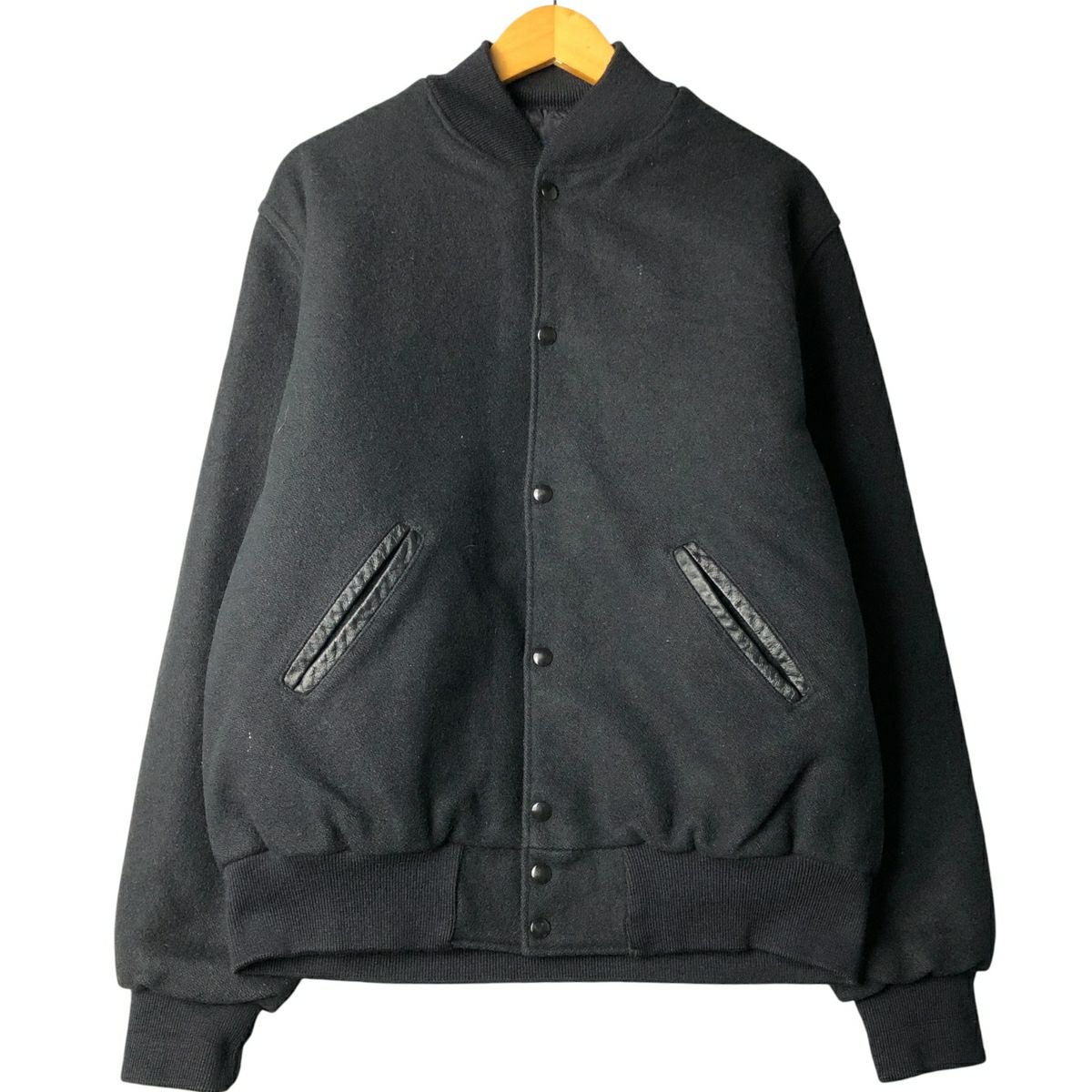 古着 70～80年代 ホロウェイ HOLLOWAY 中綿入り ウールスタジャン