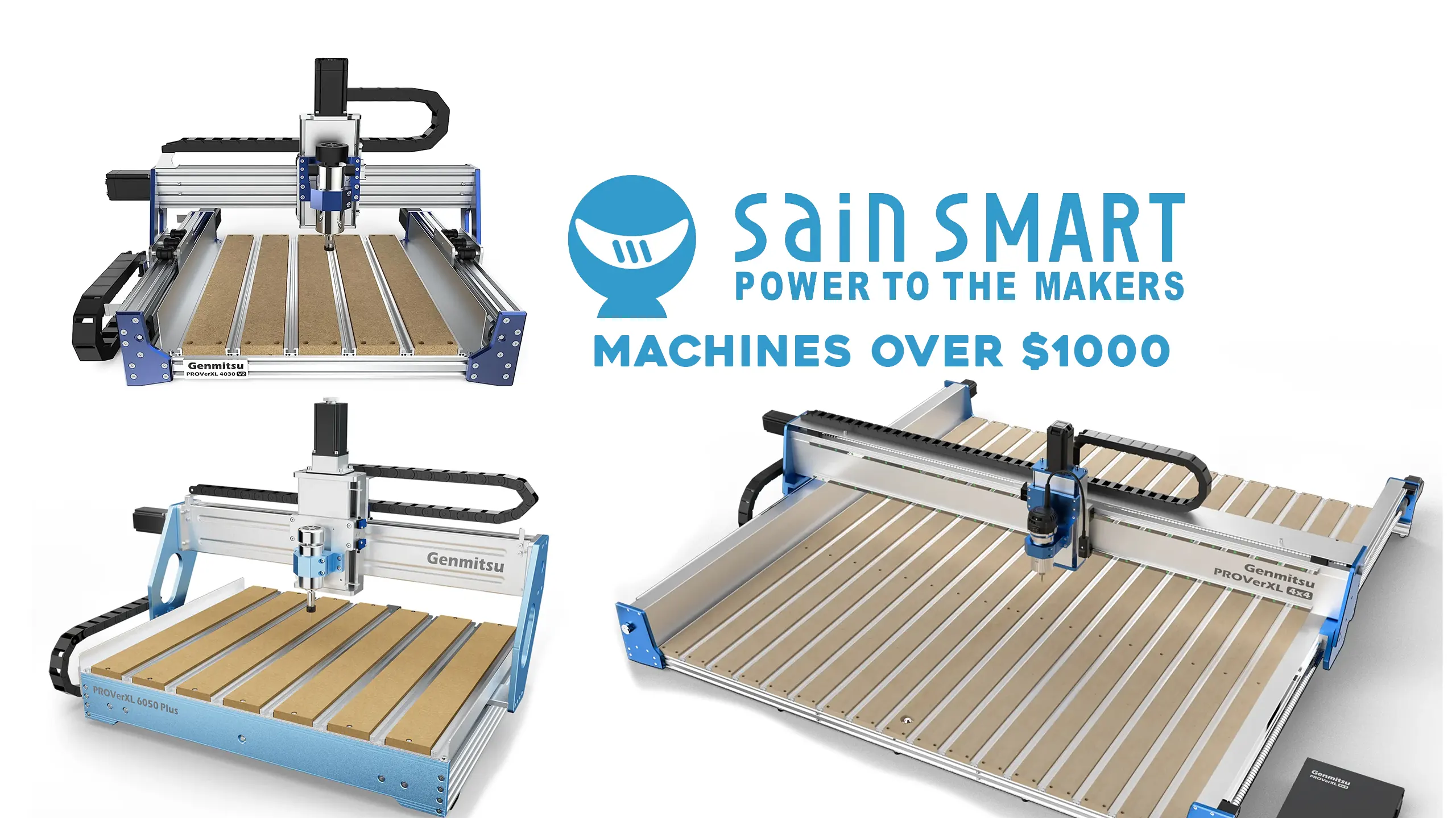 SainSmart Genmitsu CNC Machines: Over $1000 - James Dean Designs