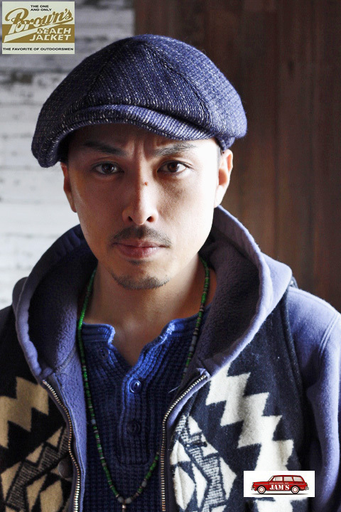 Browns BEACH」× 「THE H.W DOG&CO」 CASQUET HUNTING CAP ブラウンズ