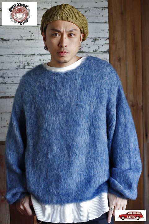 STRANGE TRIP」MIX MOHAIR BIG KNIT ストレンジトリップ ミックス