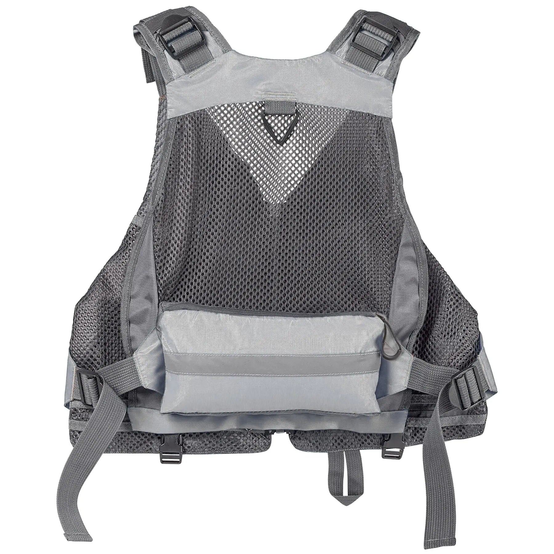 JHFLYCO Adjustable Mesh Fishing Vest – All-Day Comfort with Smart