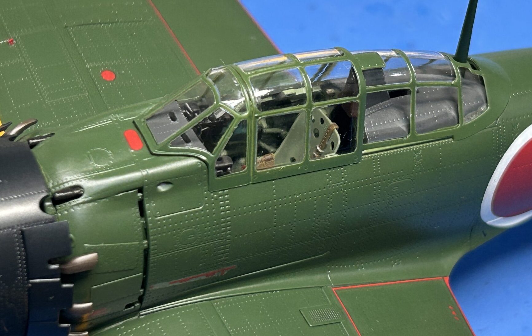 ファインモールド 1/48 零戦52型 完成画像
