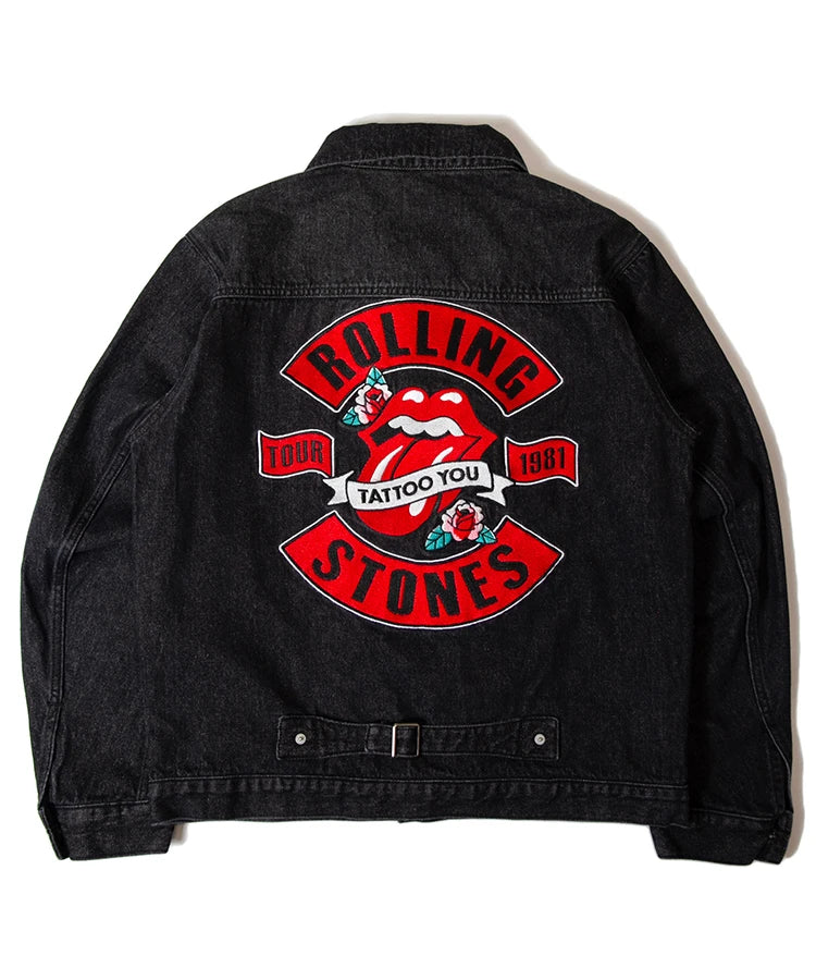 THE ROLLING STONES×JACKROSE】- TATTOO YOU DENIM BLOUSON